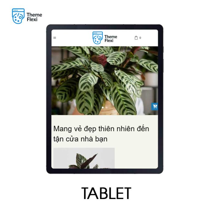 Theme WordPress Cửa Hàng Cây Cảnh Thân Thiện Và Dễ Sử Dụng – TF0013