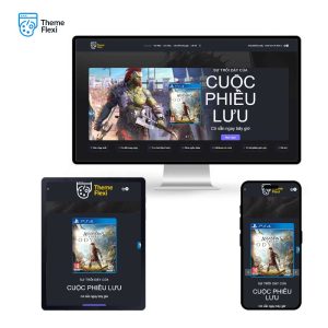 Theme WordPress bán hàng game và thiết bị công nghệ hiện đại – TF0014