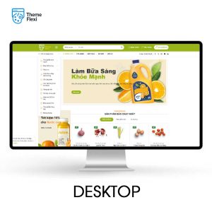 Theme WordPress bán hàng thực phẩm tươi ngon – TF0024