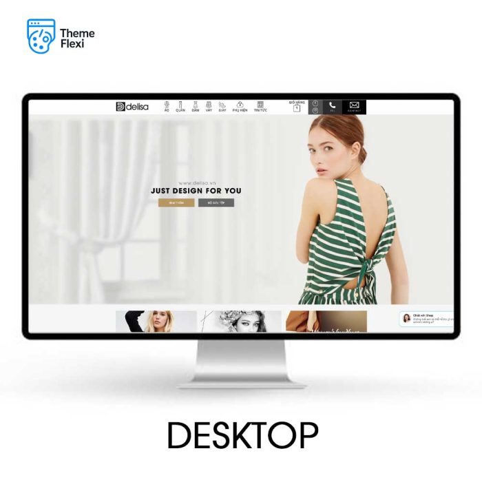 Theme wordpress website bán quần áo giày dép - TF0002