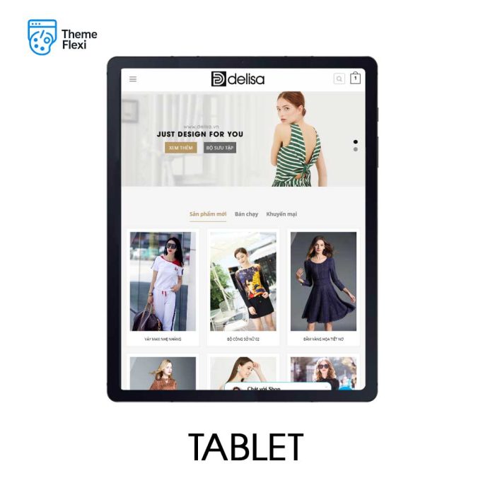 Theme wordpress website bán quần áo giày dép - TF0002