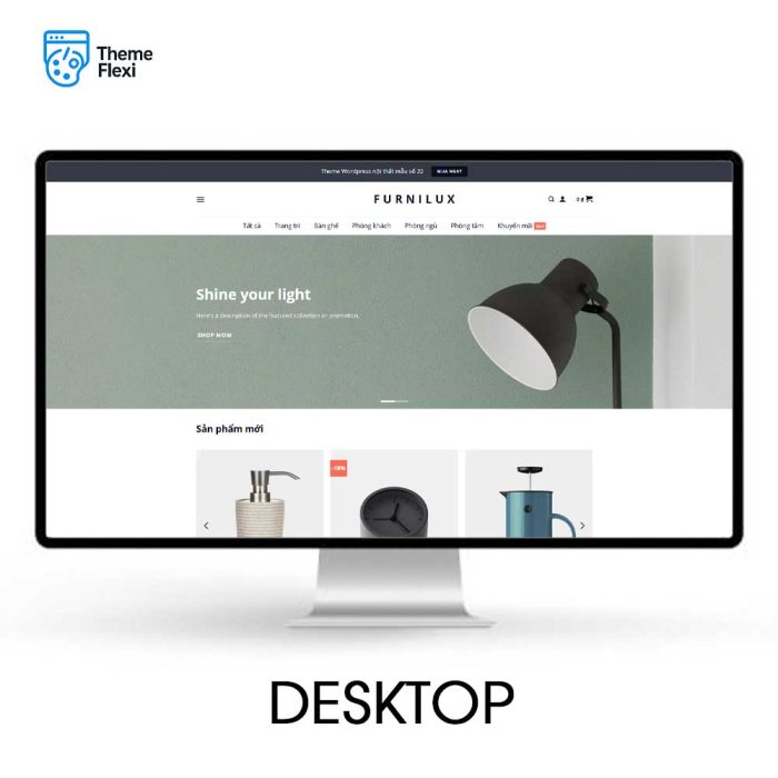 Theme wordpress website bán sản phẩm nội thất – TF0005