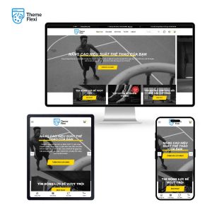 Theme WordPress bán hàng đồ thể thao hiện đại – TF0023