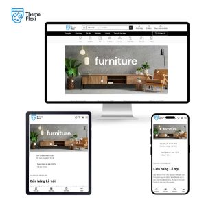Theme WordPress bán hàng nội thất hiện đại, tinh tế – TF0020