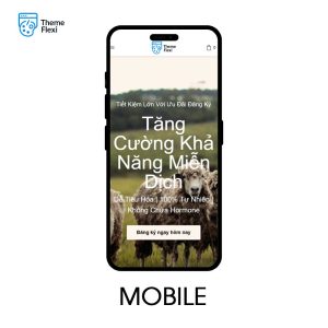 Theme WordPress bán hàng nông sản sạch hiện đại – TF0011