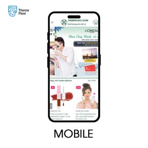 Theme wordpress website bán mỹ phẩm – TF0003