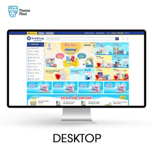 Theme wordpress website bán sản phẩm mẹ và bé – TF0004