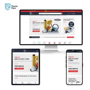 Theme WordPress Phụ Tùng Ô Tô Siêu Đẹp và Hiện Đại – TF0030