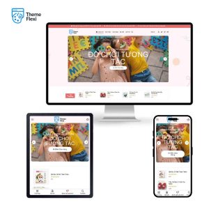 Theme WordPress bán đồ chơi trẻ em tươi sáng và thân thiện – TF0029