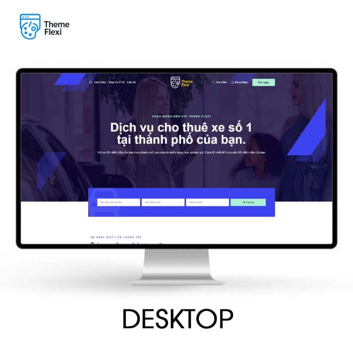 Theme WordPress cho thuê xe ô tô chuyên nghiệp – TF0031