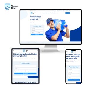 Theme WordPress giao nước uống tinh khiết chuyên nghiệp – TF0032