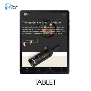 Theme WordPress nhà hàng Ý sang trọng, dễ sử dụng – TF0039